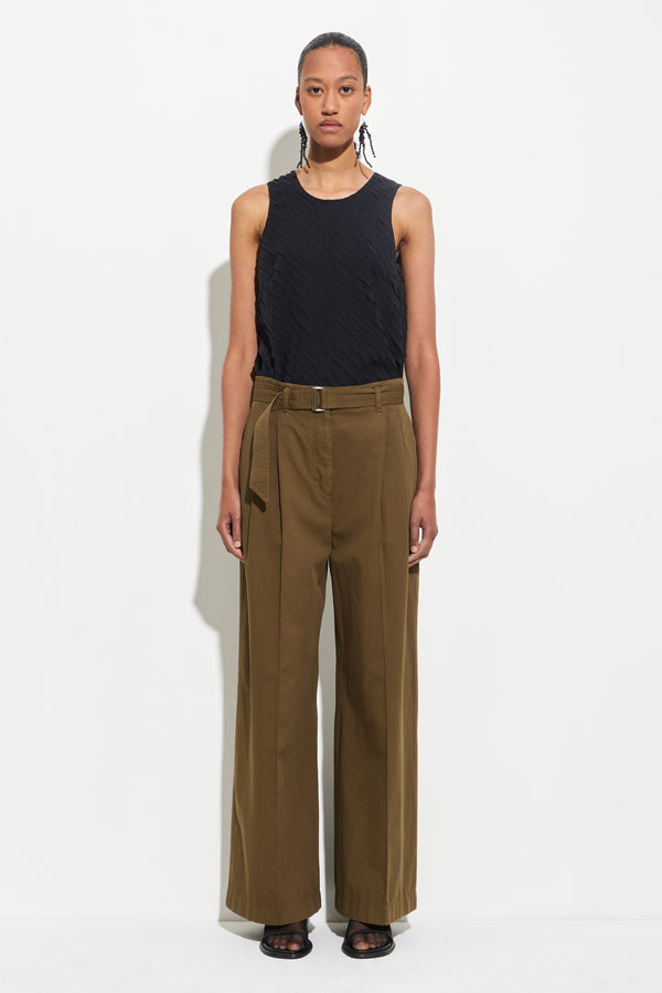christian wijnants Paradisa Pleated Trousers Olive