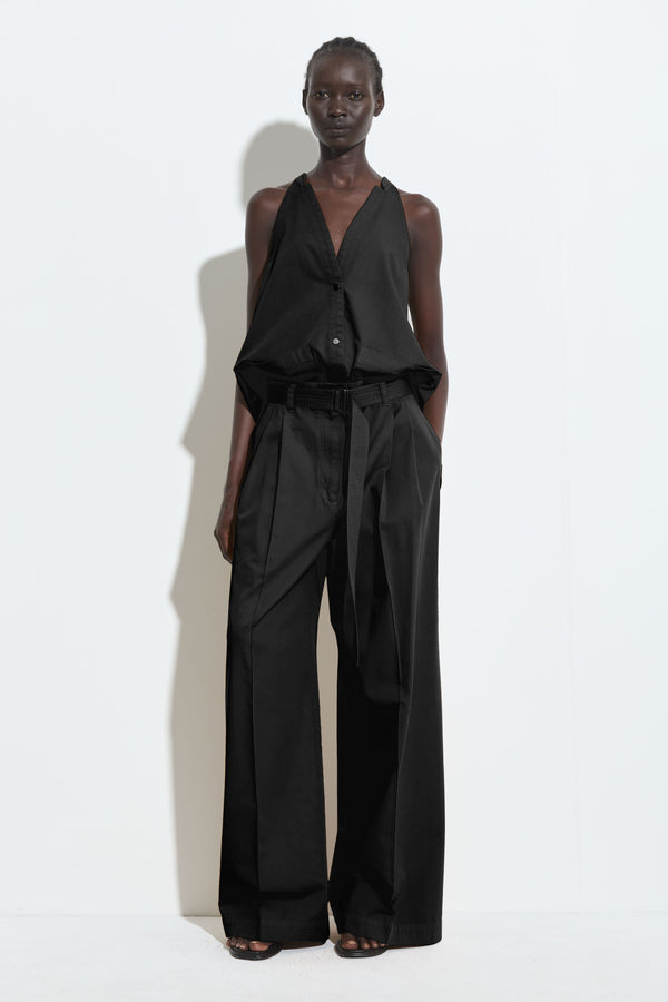 christian wijnants Paradisa Wide Leg Pant Black