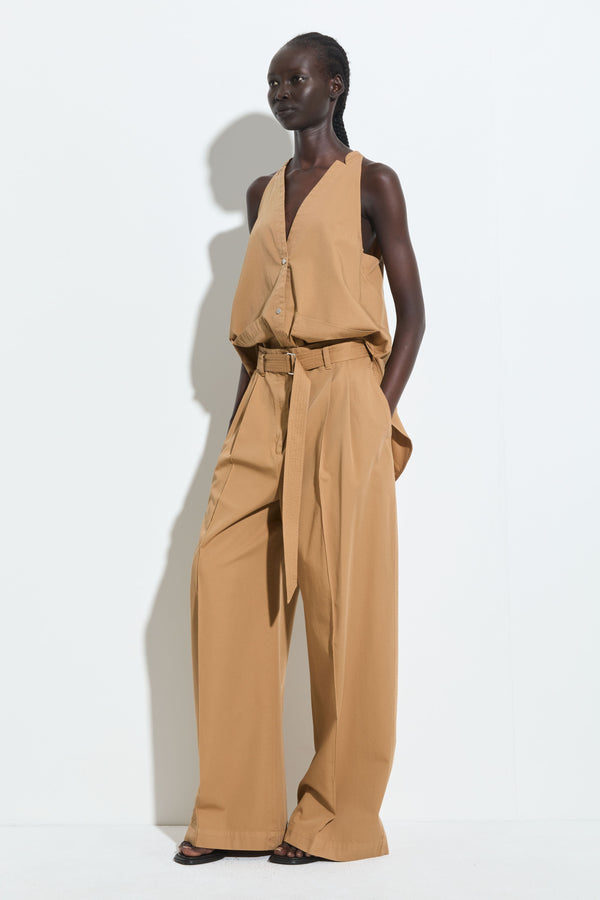 Christian Wijnants Paradisa Wide Leg Pant Camel