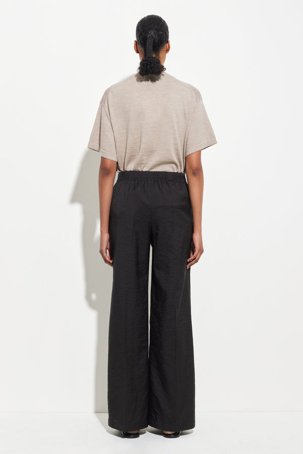 Christian Wijnants Pasha Elastic Waist Pants Black