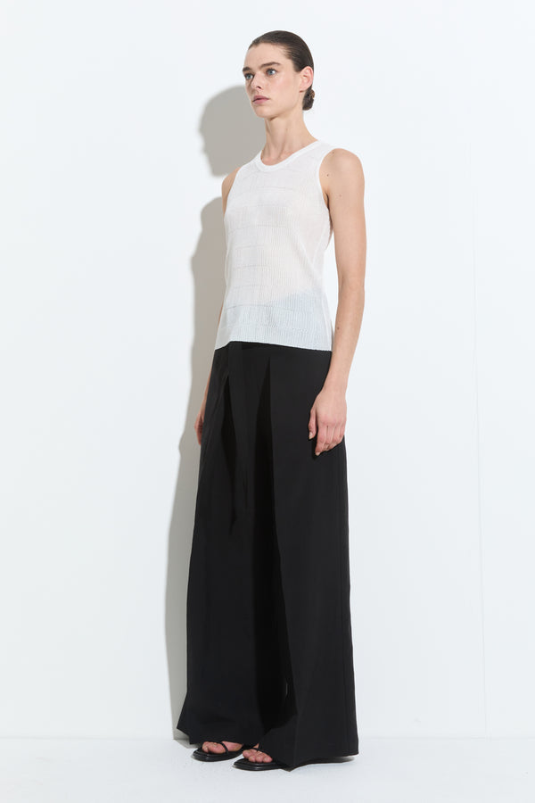 Christian Wijnants Pomello Wide Leg Pants Black