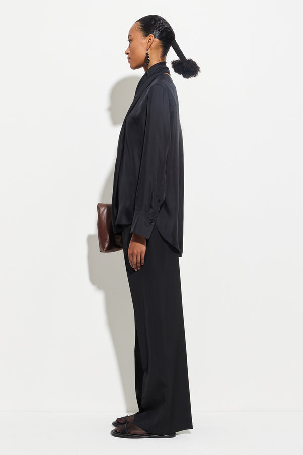 Christian Wijnants Tabia Longsleeve Shirt Black