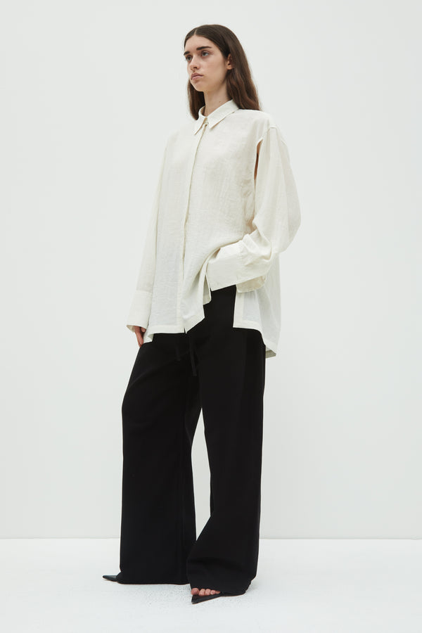 Christian Wijnants Talias Longsleeve Shirt Milk