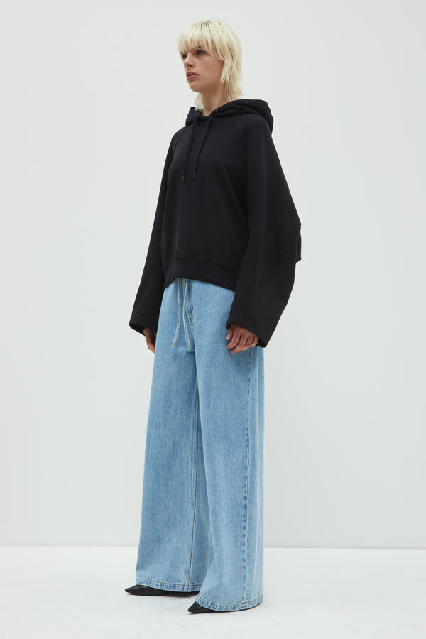 Christian Wijnants Taraji Oversized Hoodie Black