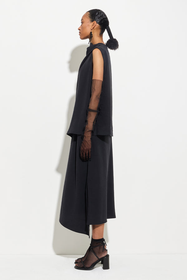 Christian Wijnants Teiho Sleeveless Top Black