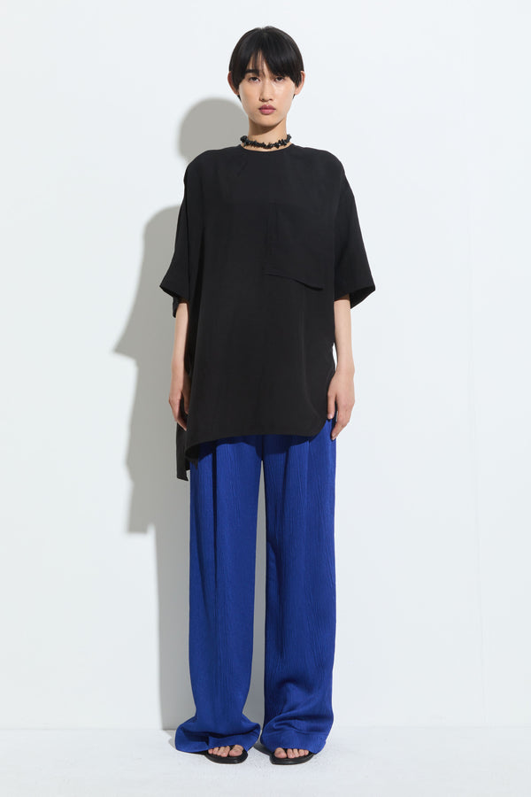 Christian Wijnants Tequila Asymmetrical Top Black