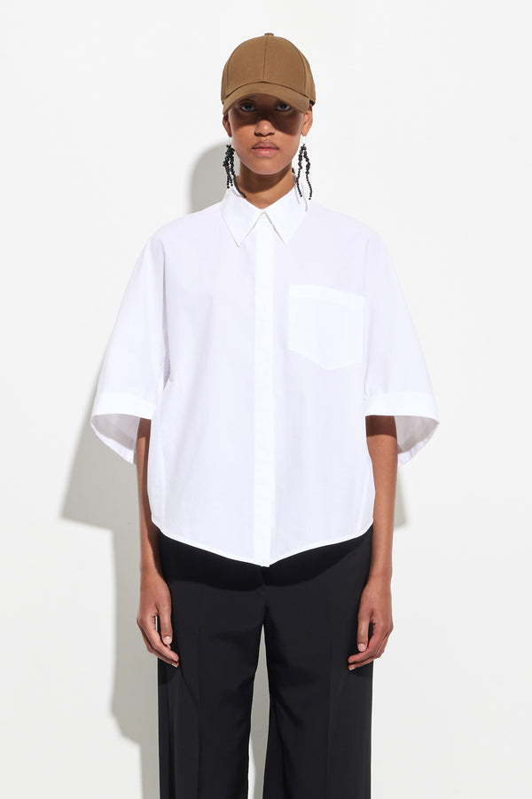 christian wijnants Tialle Puff Sleeve Shirt White