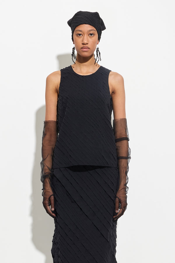 christian wijnants Tina Tanktop Black