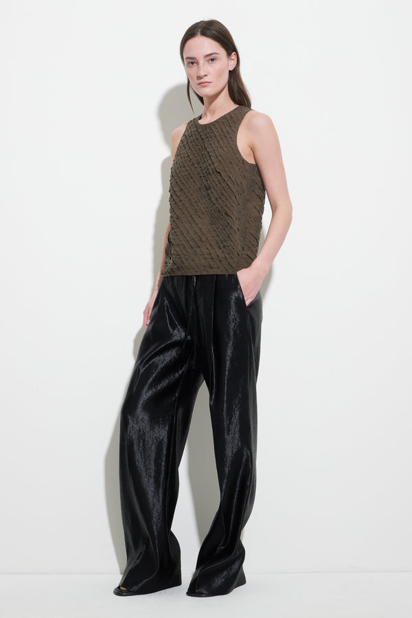 Christian Wijnants Tina Tanktop Chestnut