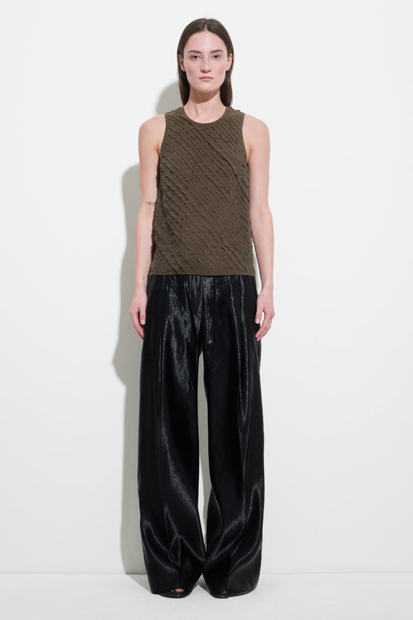 Christian Wijnants Tina Tanktop Chestnut