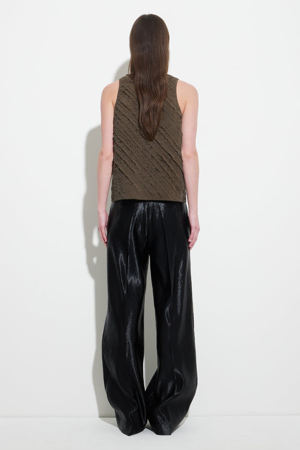 Christian Wijnants Tina Tanktop Chestnut