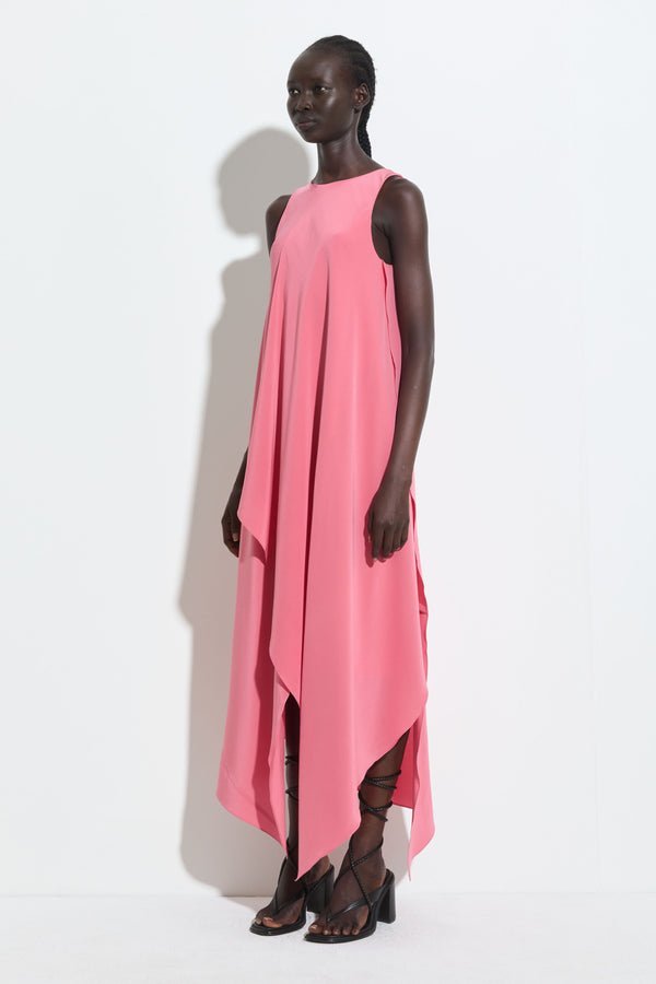 Christian Wijnants Danuwa Sleeveless Dress Raspberry