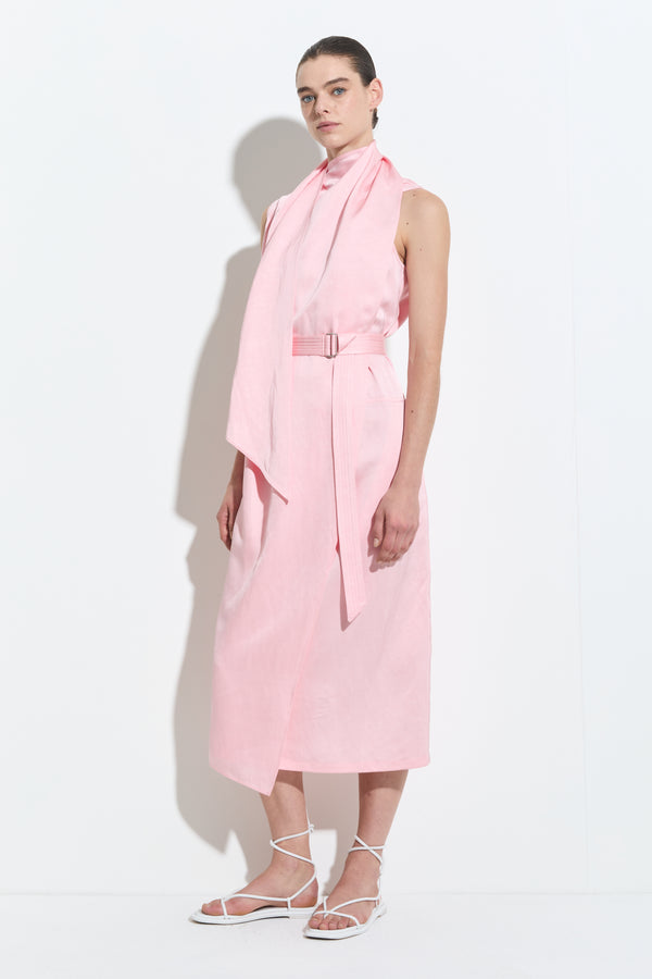 Christian Wijnants Dess Sleeveless Volume Dress Soft Pink