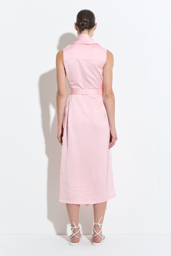 Christian Wijnants Dess Sleeveless Volume Dress Soft Pink