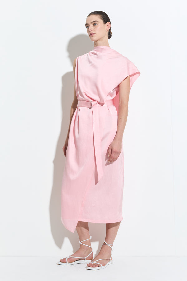 Christian Wijnants Dess Sleeveless Volume Dress Soft Pink