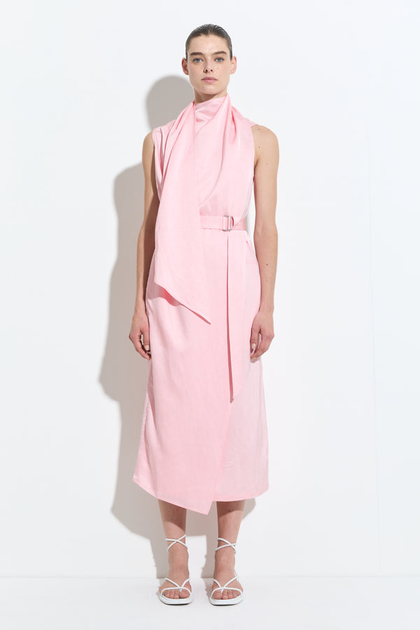 christian wijnants Dess Sleeveless Volume dress Soft Pink