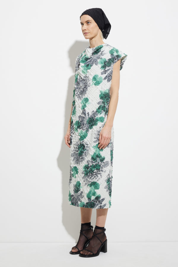 Christian Wijnants Dillias Sleeveless Dress Silverfoam Aruba Edna