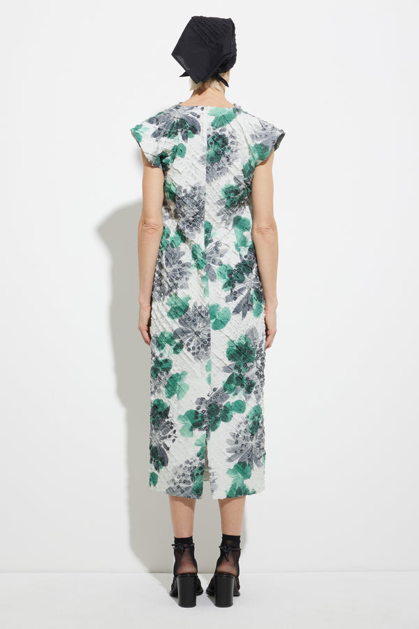 Christian Wijnants Dillias Sleeveless Dress Silverfoam Aruba Edna