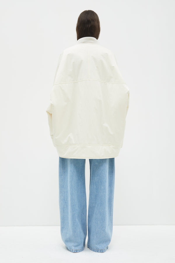 Christian Wijnants Jabari Oversized Bomber Off White
