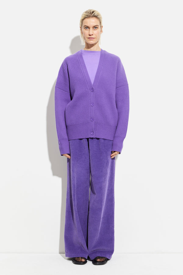 Christian Wijnants Khrami Scarf Oversized Cardigan Orchid