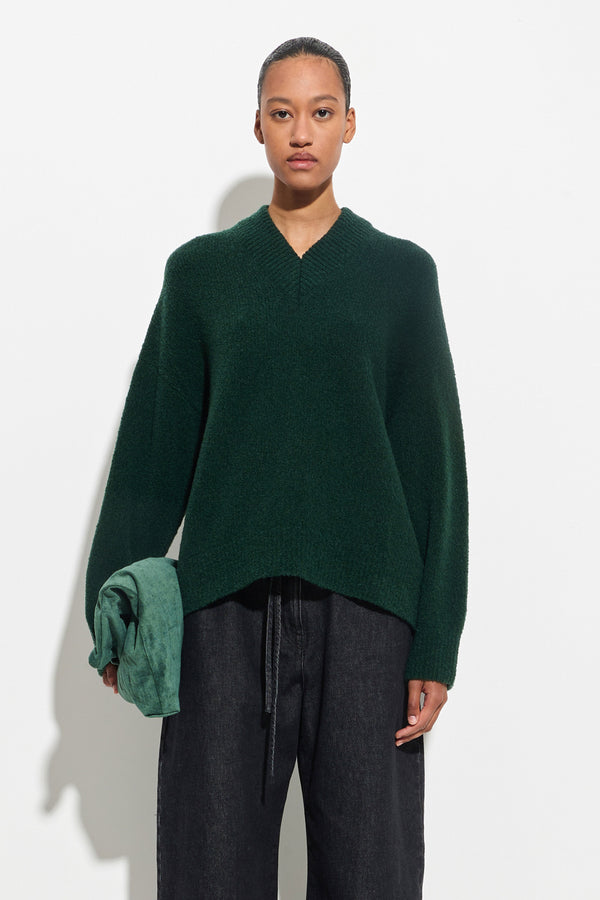 christian wijnants Kianez Oversized Sweater Pine Green