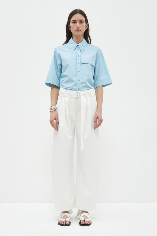 christian wijnants Pagata Barrel Leg Pants Off White