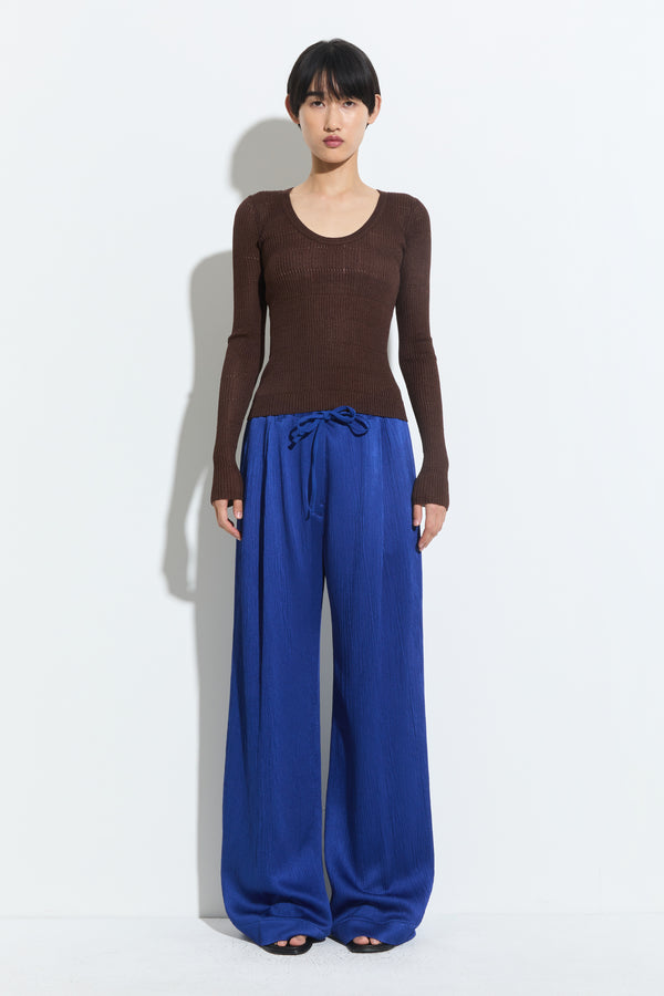 christian wijnants Pamir Straight Leg Trousers Midnight