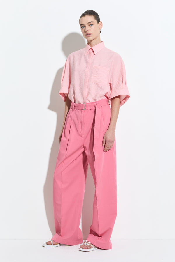 Christian Wijnants Paradisa Wide Leg Pant Raspberry