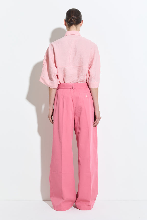 Christian Wijnants Paradisa Wide Leg Pant Raspberry