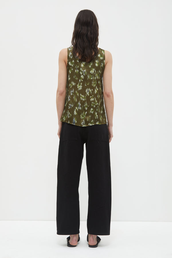 Christian Wijnants Pelaro Barrel Leg Jeans Black Denim