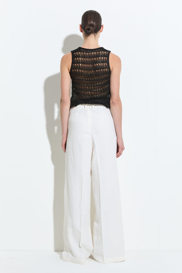 Christian Wijnants Pomello Wide Leg Pants Off White