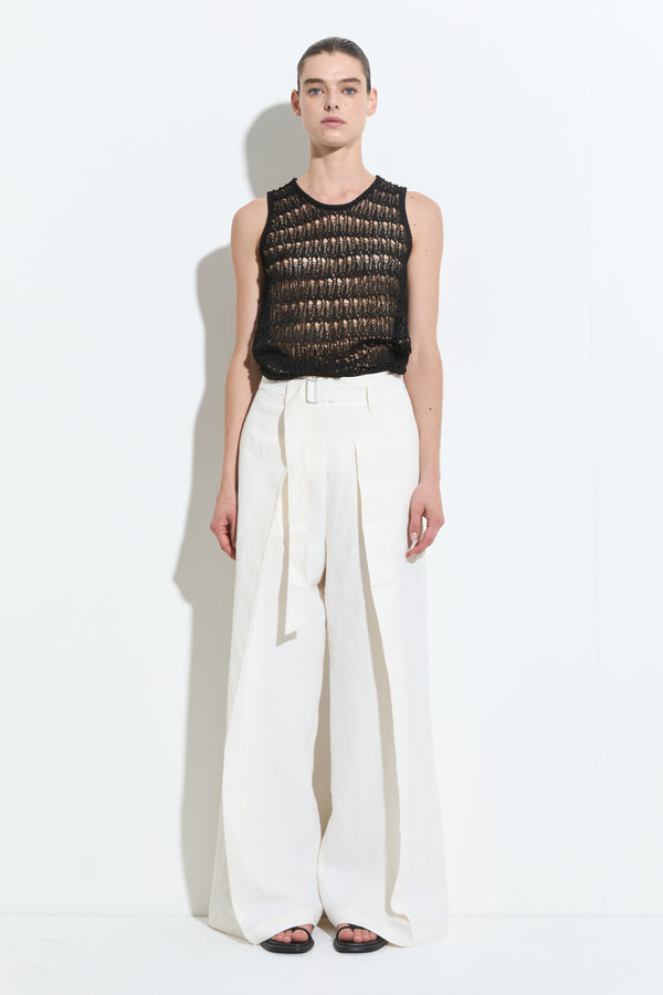 christian wijnants Pomello Wide Leg Pants Off White