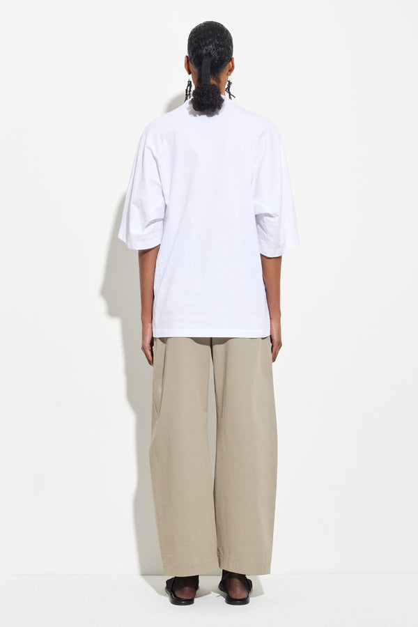 Christian Wijnants Tiriani Short Sleeves T-Shirt White