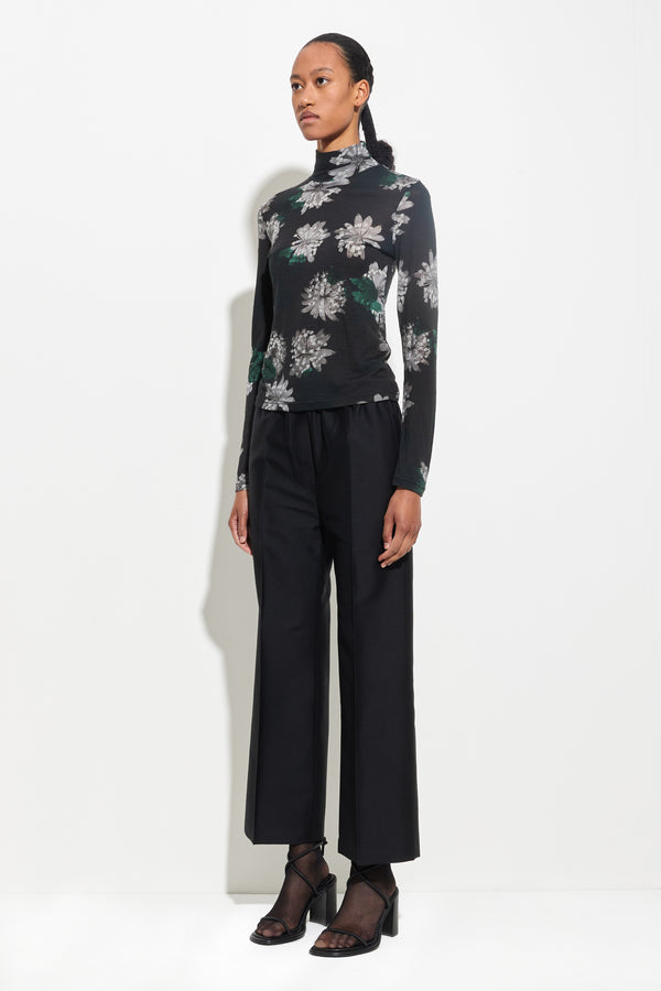 Christian Wijnants Tugal Secondskin Longsleeve Black Pine Edna