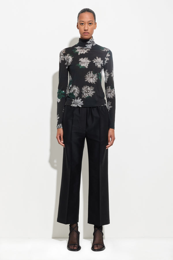 Christian Wijnants Tugal Secondskin Longsleeve Black Pine Edna
