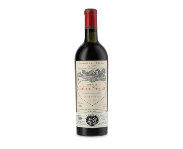 Christie’s Mixed 1920s Château Calon Segur