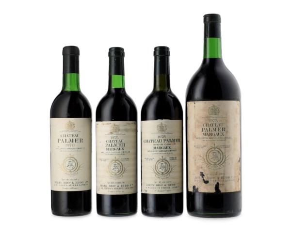 Christie’s Mixed 1970s Château Palmer (BB&R label)