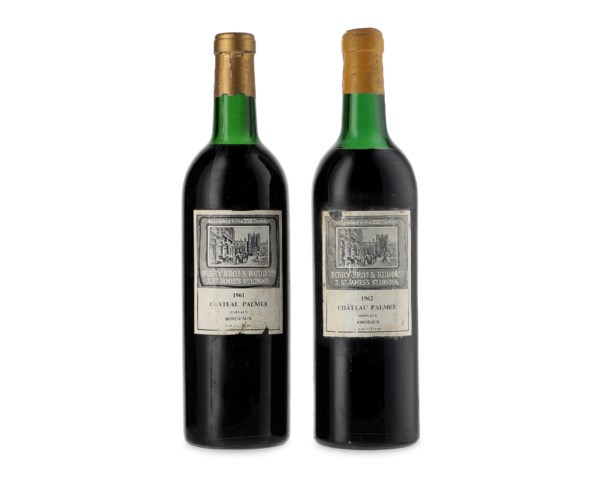 Christie’s Mixed 1961 & 1962 Château Palmer (BB&R bottling)