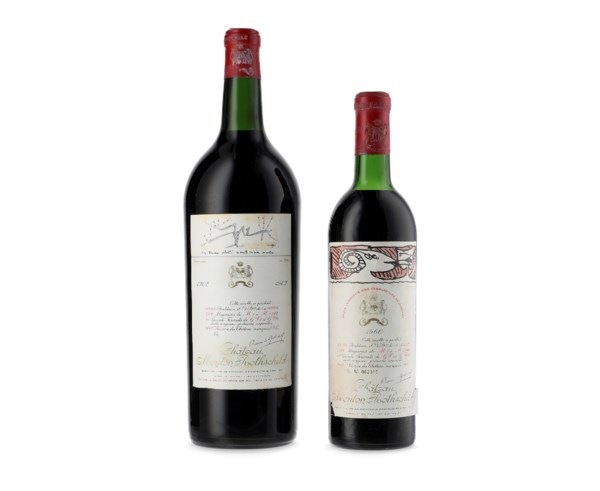 Christie’s Mixed 1962 & 1966 Château Mouton Rothschild