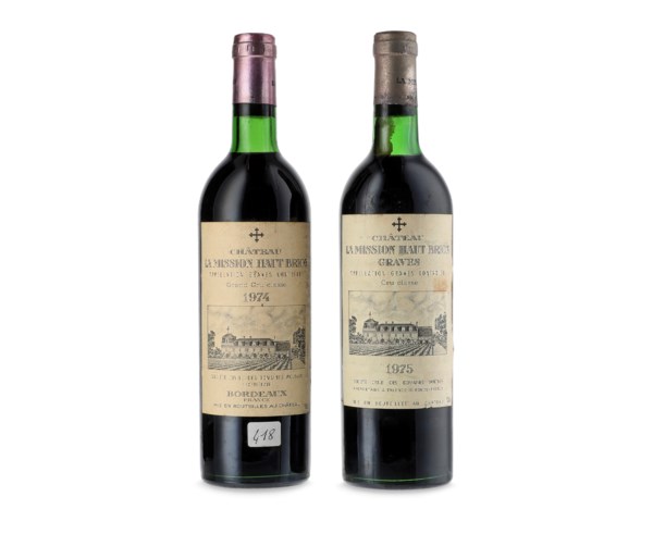 Christie’s Mixed 1974 & 1975 Château La Mission Haut-Brion