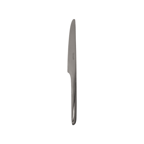 christofle Black Stainless Steel Dessert Knife L'Âme de Christofle