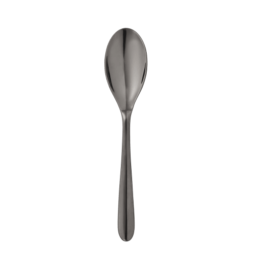 christofle Black Stainless Steel Soup Spoon L'Âme de Christofle