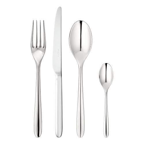 christofle 4-Piece Silver-Plated Flatware Set Mood