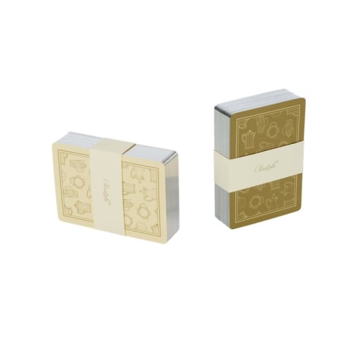 christofle 54-Card Game - Set of 2 Duel des Thés