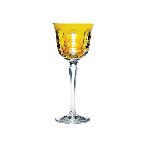 christofle Amber Crystal Wine Glass Kawali