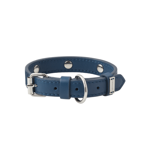 christofle Calf Leather Collar - Size 1 Royal Jack