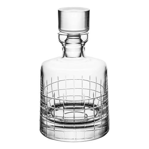 christofle Crystal Whiskey Decanter Graphik