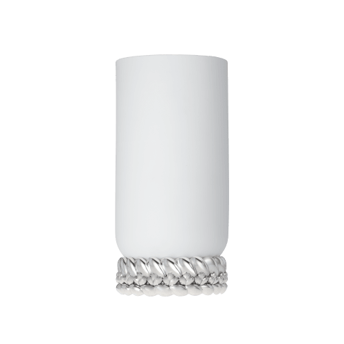 christofle Large Porcelain Vase Babylone