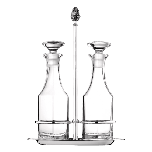 christofle Oil and Vinegar Cruet Malmaison