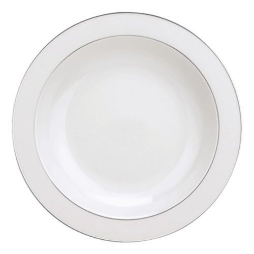 christofle Round Porcelain Vegetable Platter Albi